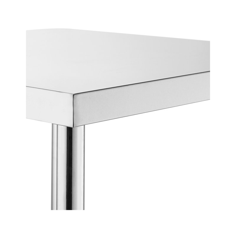Stainless Steel Top End Table