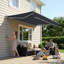 Auvent de fenêtre de patio rétractable avec structure en aluminium, polyester-122994402-122994403