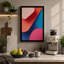 Colour Harmony Geometric - Wrapped Canvas-425665190-425665194