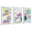 Daylightonomies I - Peinture encadrée 3 pièces-597114262