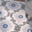 Tapis gris/argenté Salesville-21600405