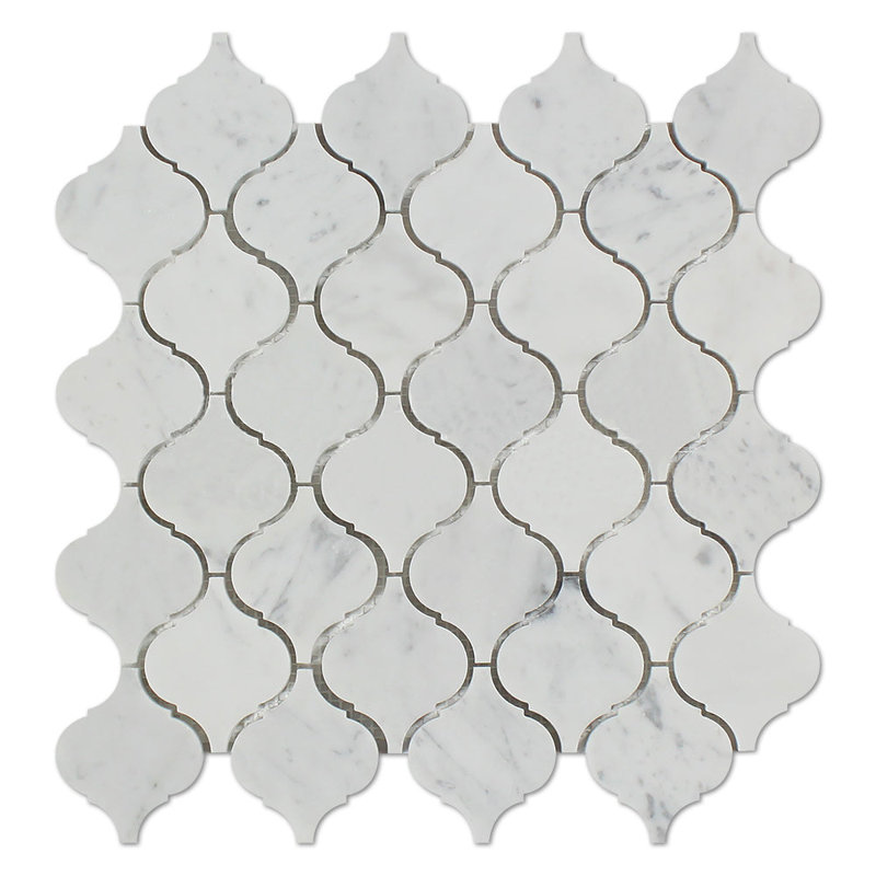 Marble Arabesque Mosaic Wall & Floor Tile