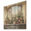 Italian Italian Poteries Window Charm - Fenêtres de ferme sur bois-1872738821