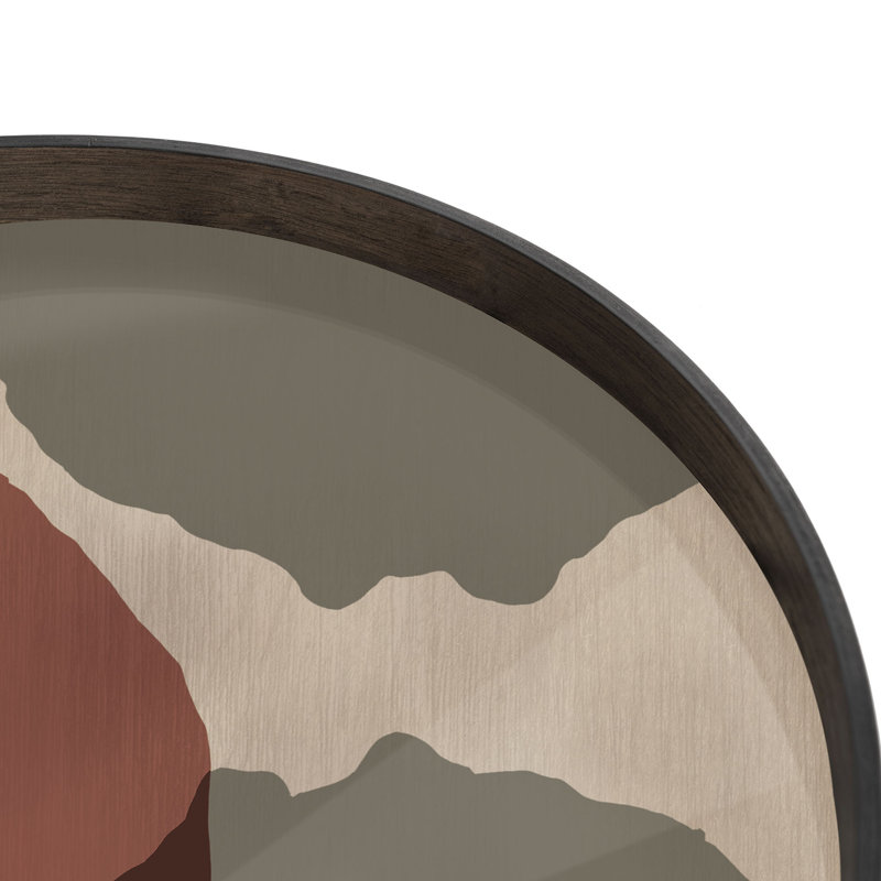 Translucent Silhouettes Decorative Tray