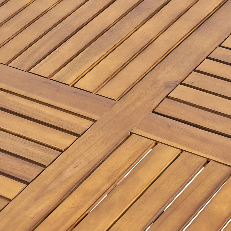 Outdoor Dining Table, Round Table, Teak