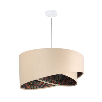 Timmie 1 - Light White Unique/Statement Pendant