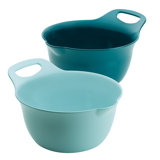 Rachael Ray Tools and Gadgets Nesting Mixing Bowl Set, 2-Piece