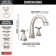 Stryke 3-Hole Widespread Pull Out Sprayer Bathroom Faucet, 2-Handle Bathroom Sink Faucet