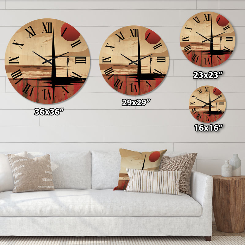 Horloge murale horloge murale moderne I, Très grand