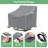Outdoor Swivel Lounge Chair Cover 2 Pack Waterproof Outdoor Patio Chair Covers-1329160628-1329160631