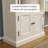 Modern minimalist style solid wood bookcase