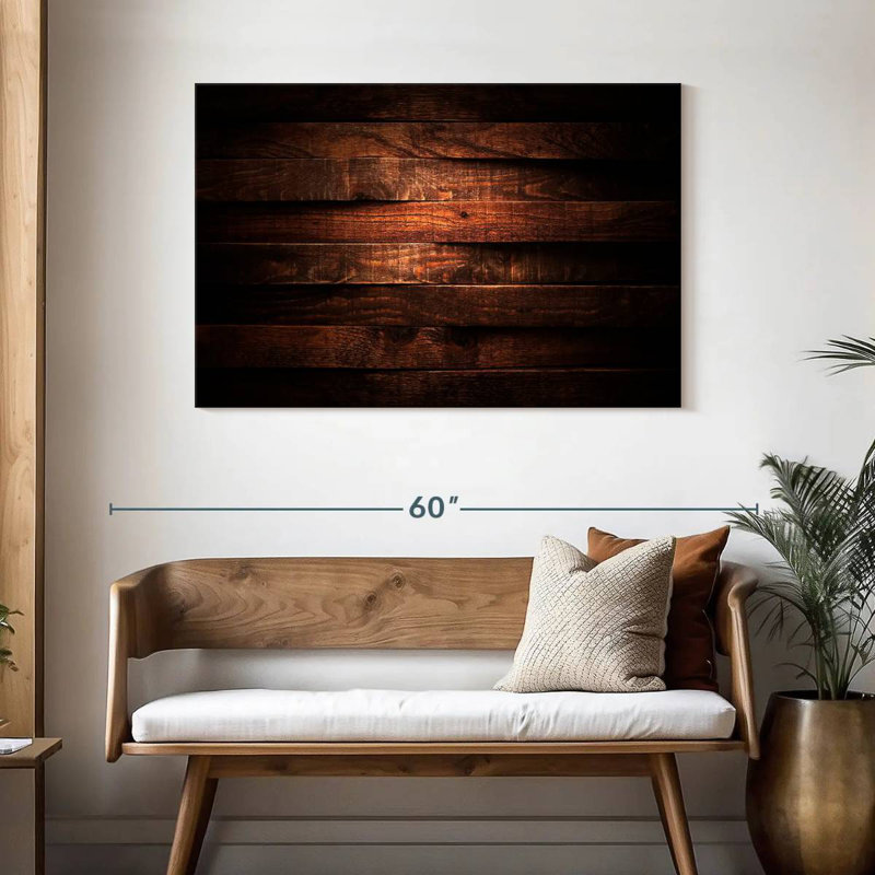 Avery Rustic Wood Stack, 30" H x 45" W