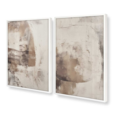 Mocha Musings Set of 2 Prints in a Frame