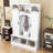 Hall Tree with Adjustable Shelves, Storage Bench and 7 Hooks-1363510058