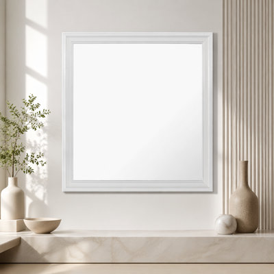 METALLIC WHITE MIRROR