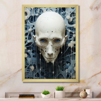 " Minimalism Aliens Skull "
