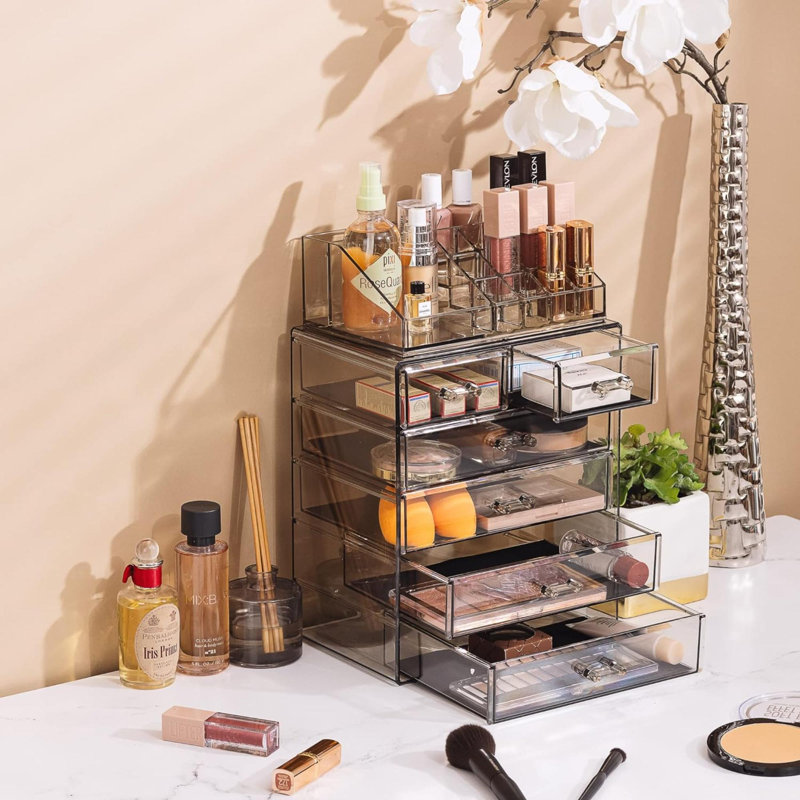 Organisateur de maquillage Delorse, Noir