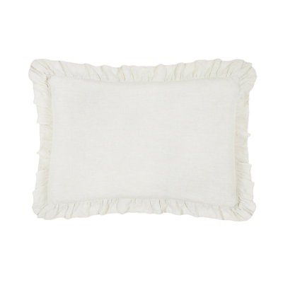 Charlie Linen Lumbar Pillow Cover & Insert