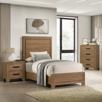 Ensemble de chambre à coucher 3 pièces Antibes Chaunce