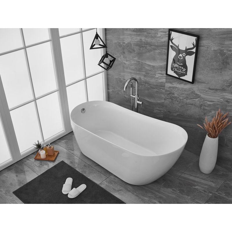Baignoire de trempage 70 "x 32" Jakeena