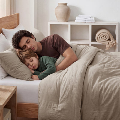 Bedsure Reversible Prewashed Comforter Set