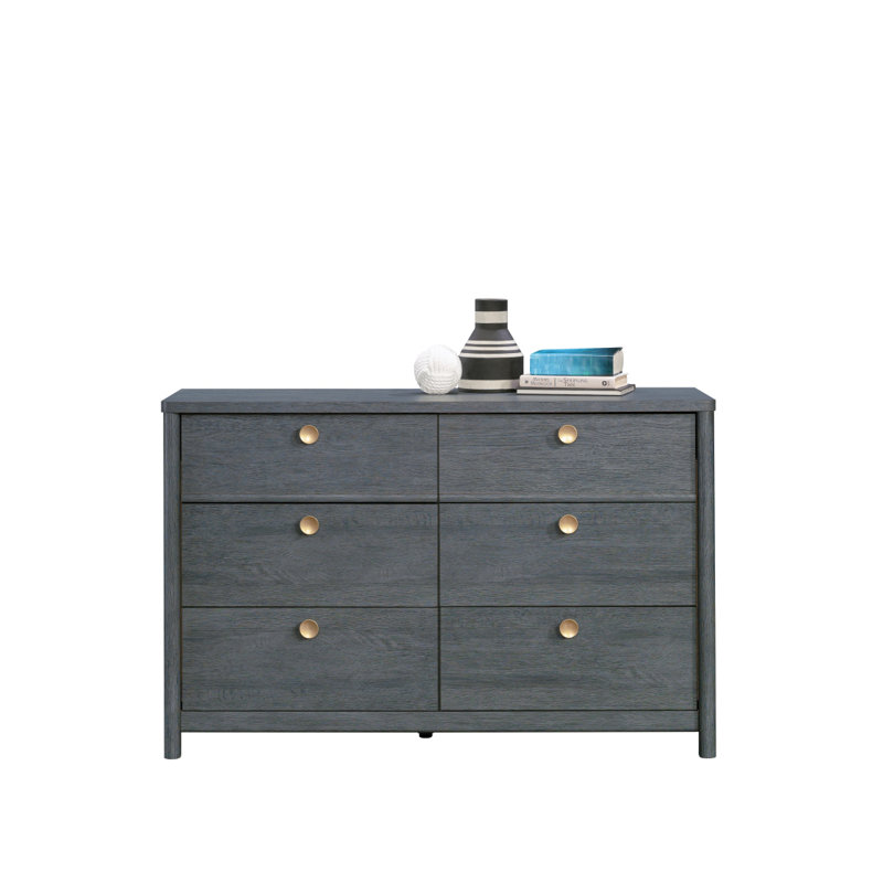 Commode, finition bleue