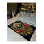 Tapis décoratif moderne noir à motif ours noir-1292686731
