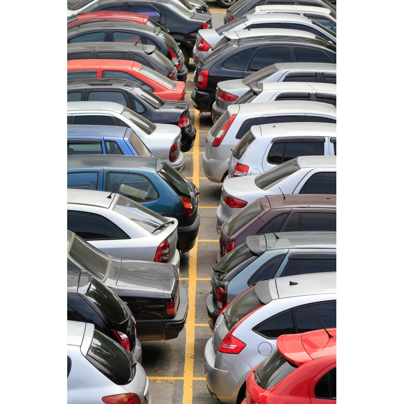Parking Lot by Luoman, 36" H x 24" W