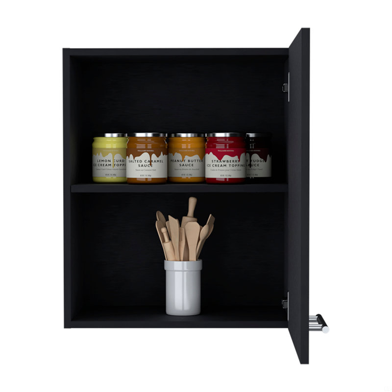Armoire murale, Noir