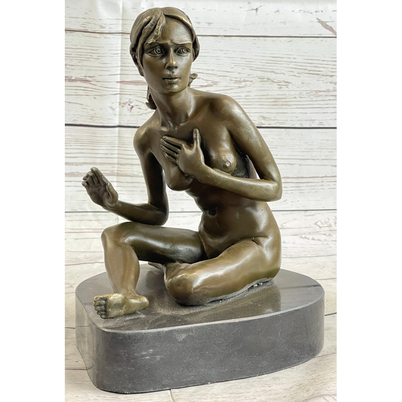 Sculpture bronze sculptée à la main en bronze