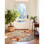 Tapis Bungalow Rose Oualida Caimin-854040781