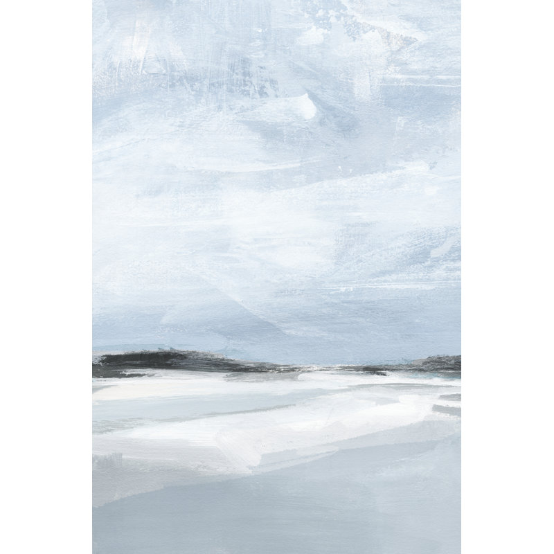 Cirrus Cloud Beach I by Annie Warren - Wrapped Canvas Print, 46cm H x 30cm W