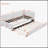 Upholstered Linen Daybed with Trundle Bed-1249462804-1249462803