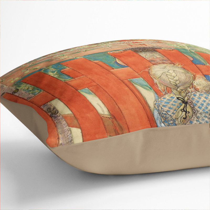 Square Cushion, 40cm H x 40cm W x 15cm D, Stone