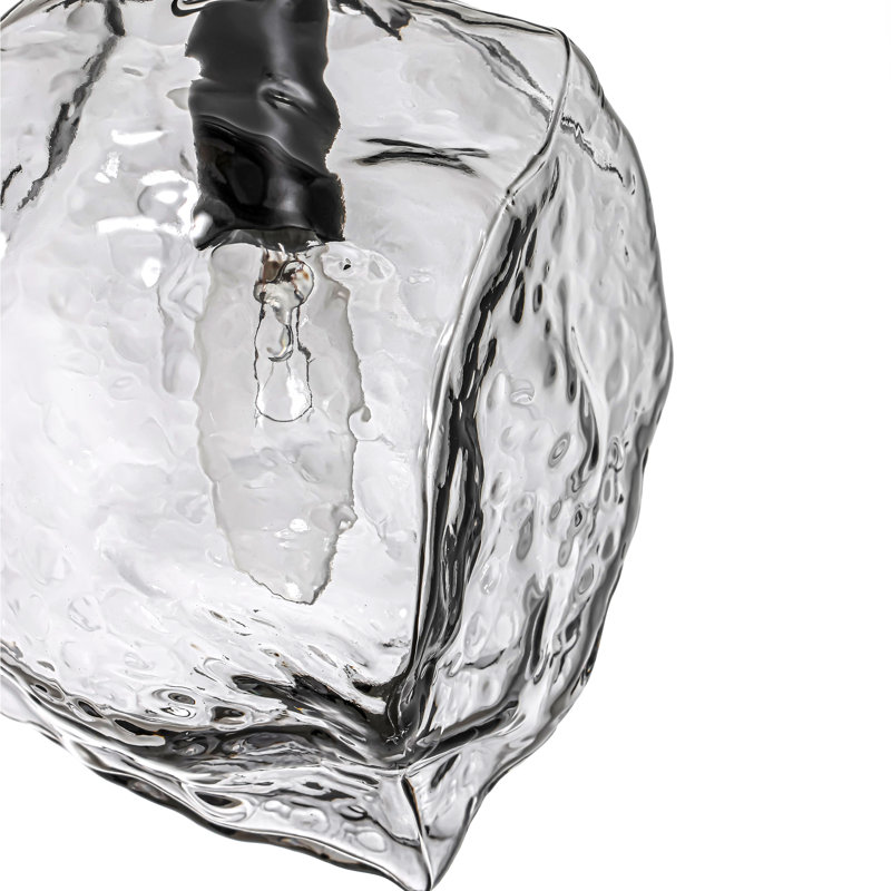 45-Inch 5-Light Chandelier with Irregular Glass