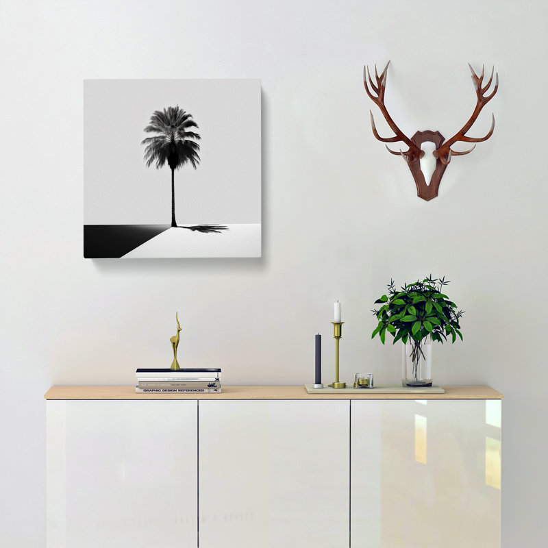 Palm Tree Minimalism - No Frame Print