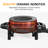 Electric Fondue Pot Set For Melting Chocolate Cheese, 3 Quart Fondue Set With Adjustable Temperature Control And 8 Colour-coded Forks, 1000w Non-stick Fondue Maker For Dessert, Oil And Broth