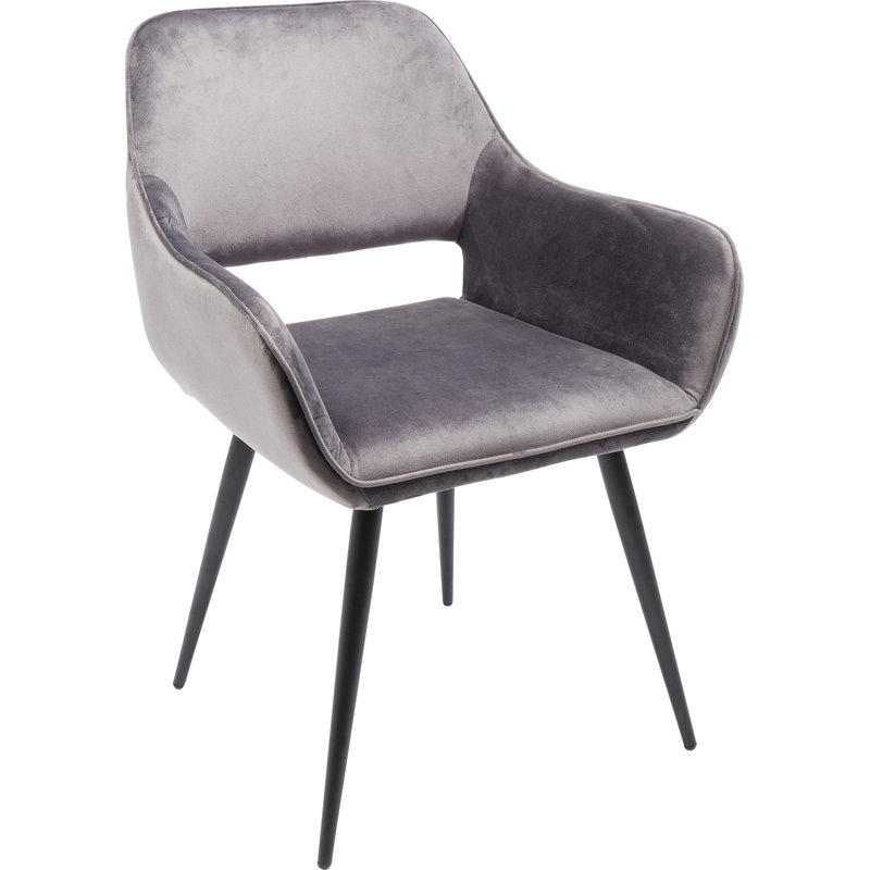 Chair with Armrest San Francisco, Grey