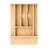 Rev-A-Shelf Natural Maple Right Size Utensil Drawer Insert-105870377