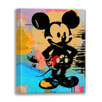 Grunge-Mouse  Giclee on Gallery Wrapped Canvas