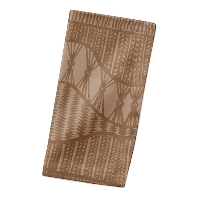 Cotton Twill Abstract Rectangle Napkin