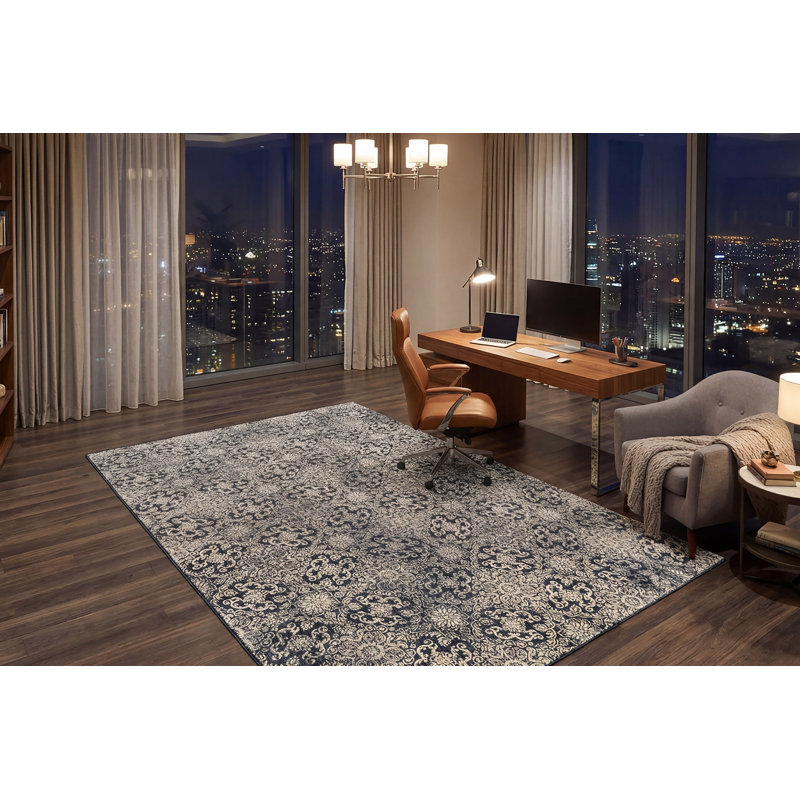 Attell Oriental Indoor Rug, Rectangle 9'2" x 12'10"