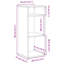 Adamsdale 34cm W Bookcase-1727667861-1725601779