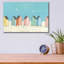 «Cabanas I Pastel» par Phyllis Adams, art mural en verre acrylique-2061439217