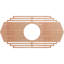 Médaillon de plafond en bois Chrysler-63411858-63411844