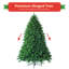 Sapin de Noël artificiel vert réaliste-86134103