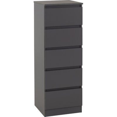 40cm W 5 - Drawer Chest of Drawers