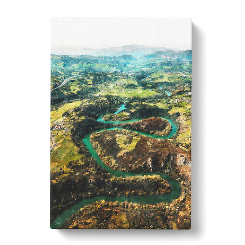 View of Nora in Spain - Wrapped Canvas Graphic Art, 50cm H x 35cm W x 3cm D