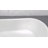67" Streamline Soaking Freestanding Tub and Tray With Drain-101310197