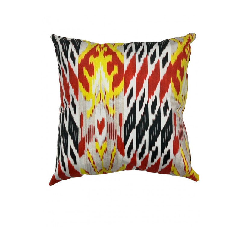 Housse et insert de coussin carré en soie Silk